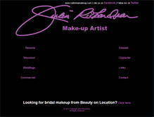 Tablet Screenshot of californiamakeup.com